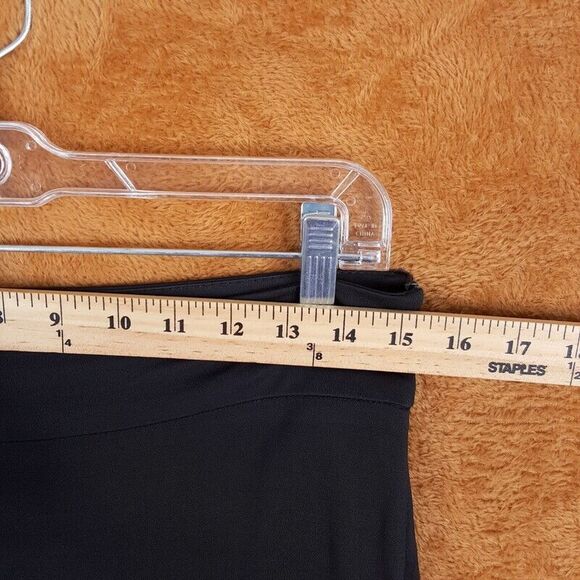 ZIMMERMANN Womens Pants Size 1 Black Wide Leg Semi Sheer Lightweight FLAWED - Picture 6 of 11